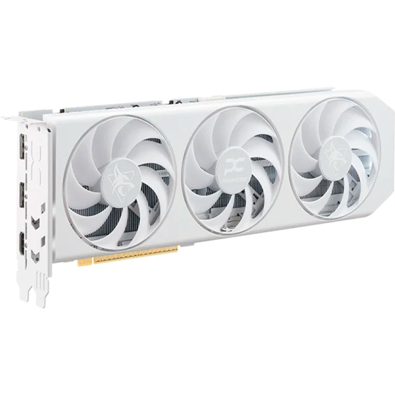 Відеокарта PowerColor RX 9060 XT 16GB GDDR6 Hellhound Spectral White (RX9060XT 16G-L/OC/WHITE)