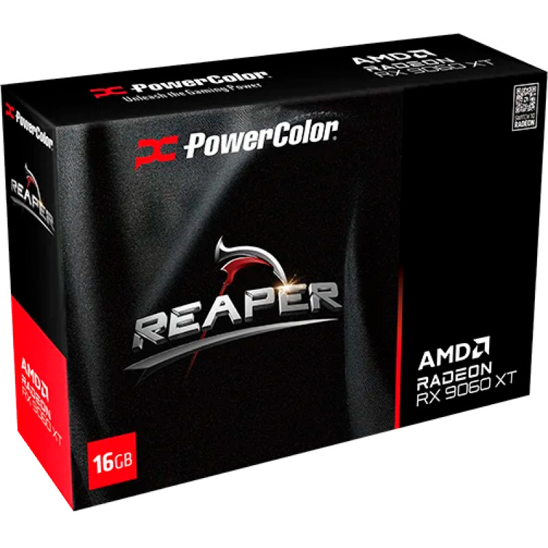 Відеокарта PowerColor RX 9060 XT 16GB GDDR6 Reaper (RX9060XT 16G-A)