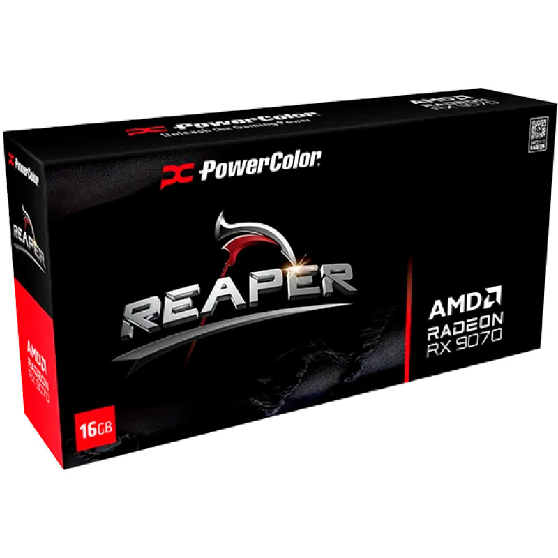 Відеокарта PowerColor RX 9070 16GB GDDR6 Reaper (RX9070 16G-A)