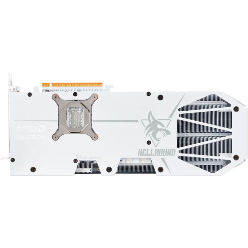 Відеокарта PowerColor RX 9070 XT 16GB GDDR6 Hellhound Spectral White (RX9070XT 16G-L/OC/WHITE)