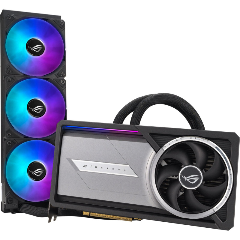 Відеокарта Asus GF RTX 5090 32GB GDDR7 ROG Astral LC Gaming OC (ROG-ASTRAL-LC-RTX5090-O32G-GAMING)