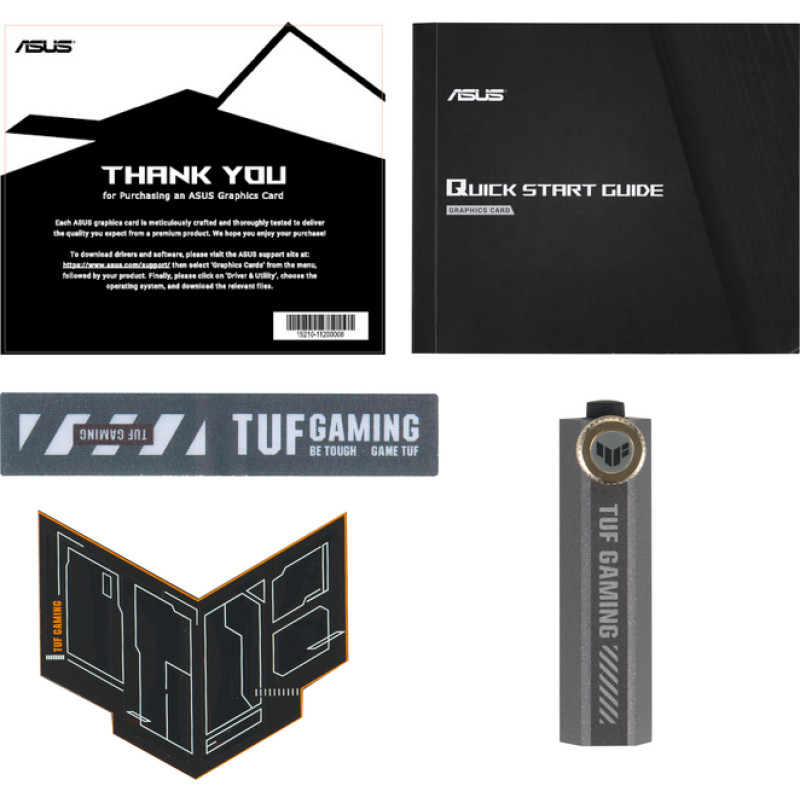 Відеокарта ASUS AMD Radeon RX 9070 TUF OC 16GB GDDR6 (TUF-RX9070XT-O16G-GAMING)