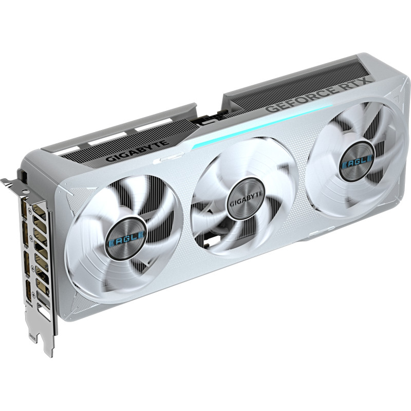 Відеокарта GIGABYTE Nvidia GeForce RTX 5070 EAGLE OC ICE SFF 12G (GV-N5070EAGLEOC ICE-12GD)