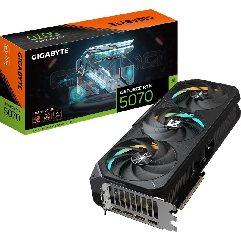 Відеокарта GIGABYTE GeForce RTX5070 Ti 16GB GAMING OC (GV-N507TGAMING OC-16GD)