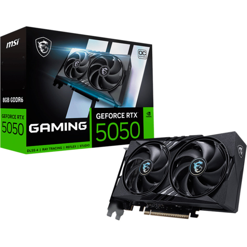 Відеокарта MSI NVIDIA GeForce RTX 5050 8G GAMING OC