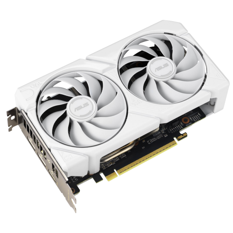 Відеокарта ASUS NVIDIA DUAL-RX9060XT-16G-WHITE (DUAL-RX9060XT-16G-WHITE)