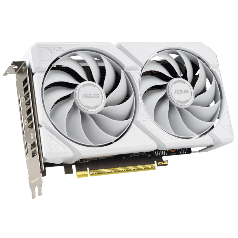 Відеокарта ASUS NVIDIA DUAL-RX9060XT-16G-WHITE (DUAL-RX9060XT-16G-WHITE)