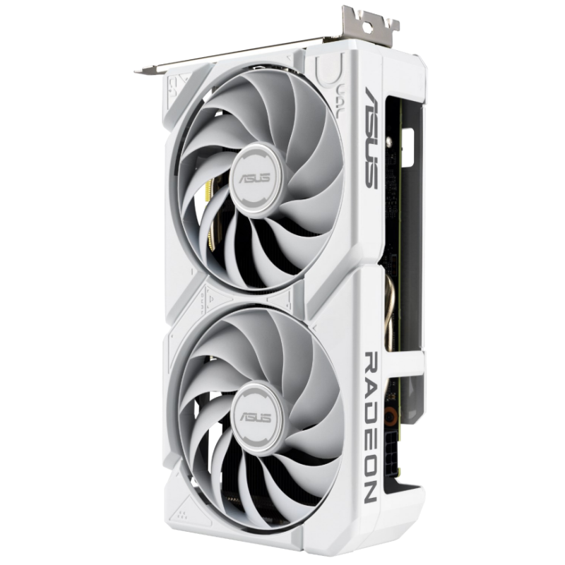 Відеокарта ASUS NVIDIA DUAL-RX9060XT-16G-WHITE (DUAL-RX9060XT-16G-WHITE)