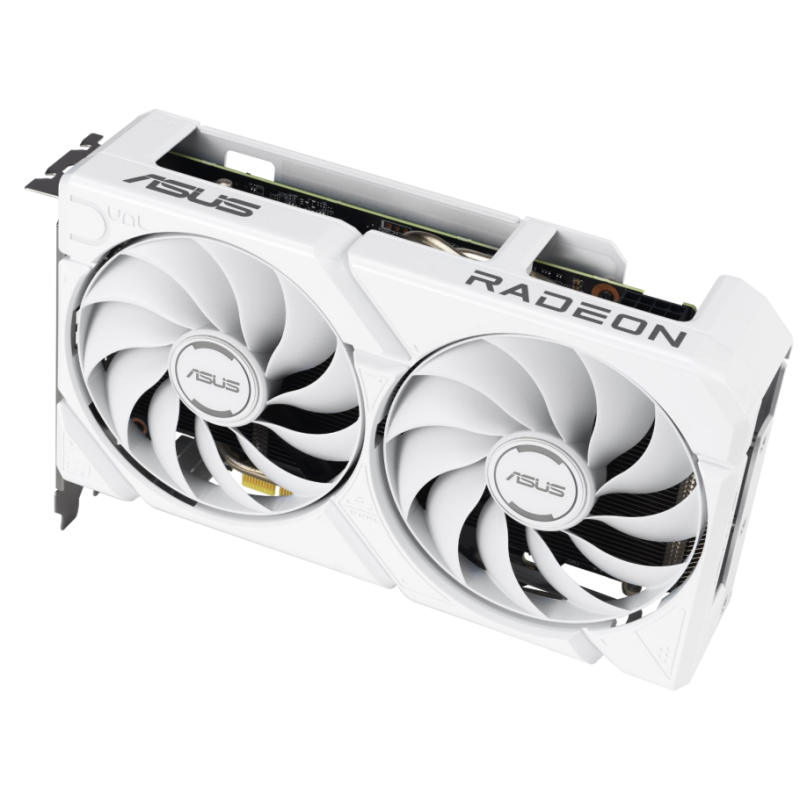 Відеокарта ASUS NVIDIA DUAL-RX9060XT-16G-WHITE (DUAL-RX9060XT-16G-WHITE)