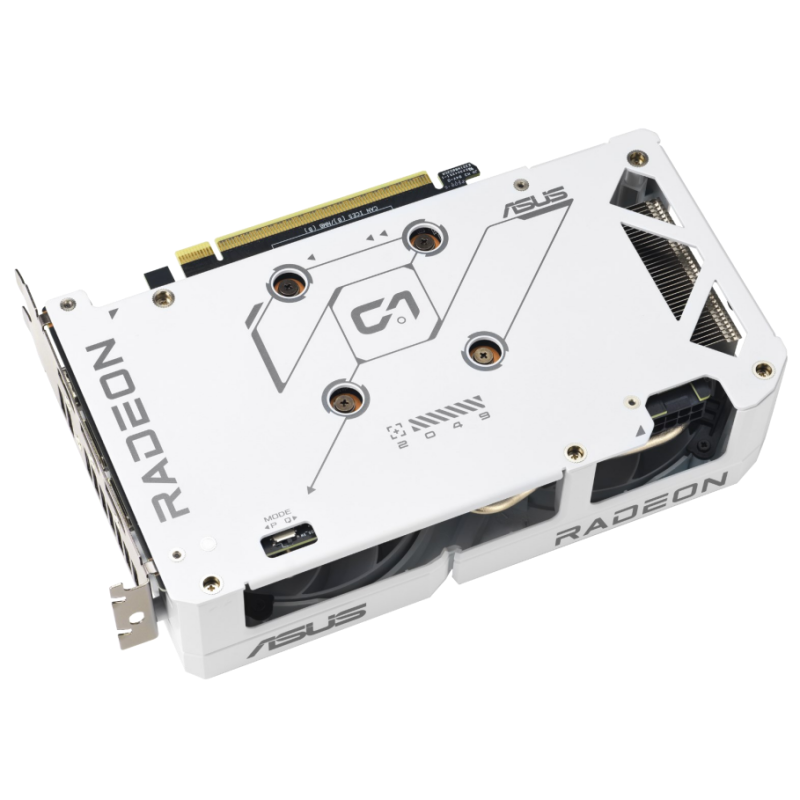 Відеокарта ASUS NVIDIA DUAL-RX9060XT-16G-WHITE (DUAL-RX9060XT-16G-WHITE)