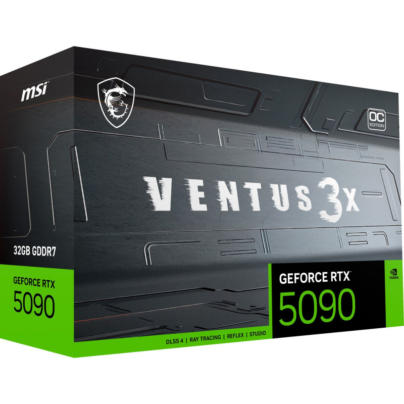 Відеокарта MSI Nvidia GeForce RTX 5090 VENTUS 3X OC (RTX 5090 32G VENTUS 3X OC)