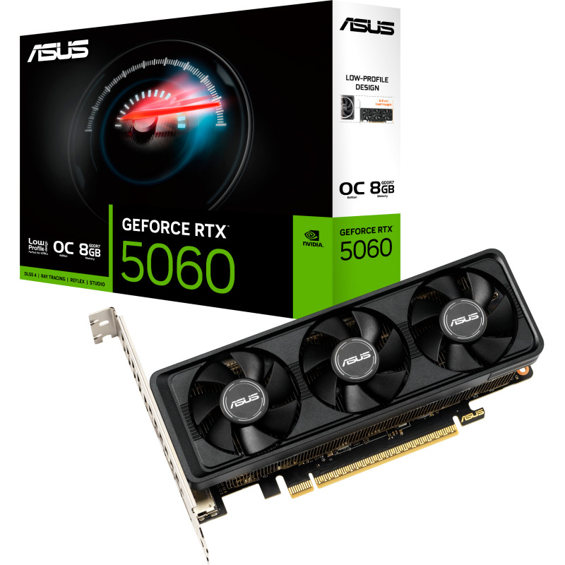 Відеокарта ASUS NVIDIA RTX5060-O8G-LP-BRK