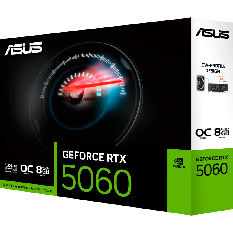 Відеокарта ASUS NVIDIA RTX5060-O8G-LP-BRK
