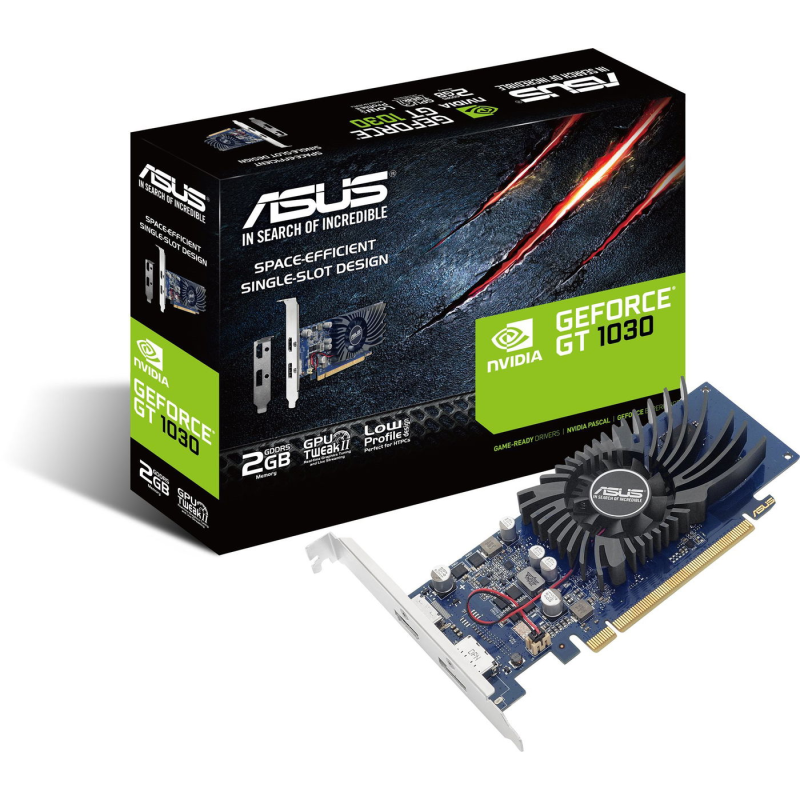 Відеокарти Asus GeForce GT 1030 2GB LP (GT1030-2G-BRK)