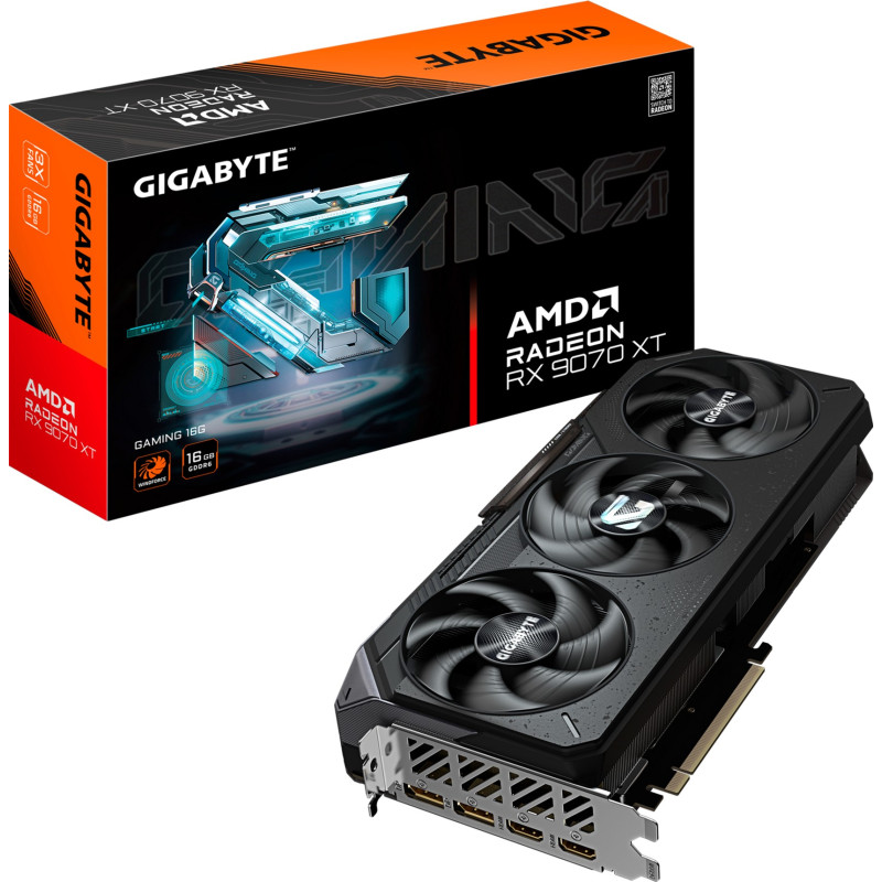 Відеокарта GIGABYTE AMD Radeon RX 9070 GAMING 16G (GV-R9070XTGAMING-16GD)