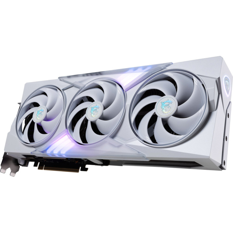 Відеокарта MSI GeForce RTX 5080 16GB GAMING TRIO OC WHITE