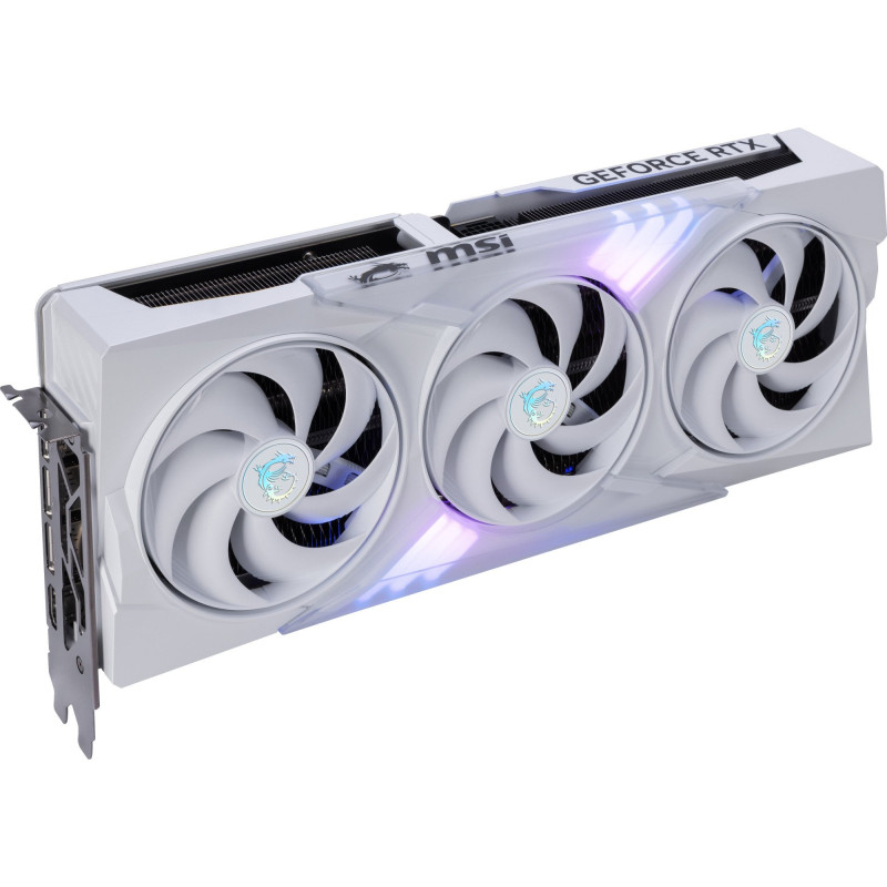 Відеокарта MSI GeForce RTX 5080 16GB GAMING TRIO OC WHITE