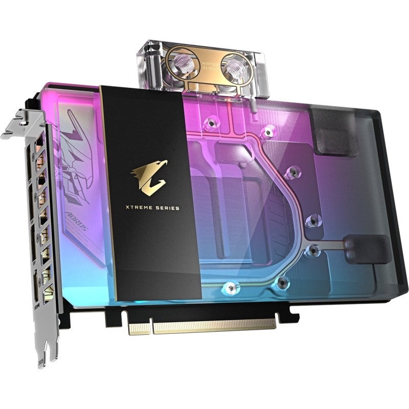 Відеокарта Gigabyte GF RTX 5080 16GB GDDR7 Aorus Xtreme Waterforce WB (GV-N5080AORUSX WB-16GD)