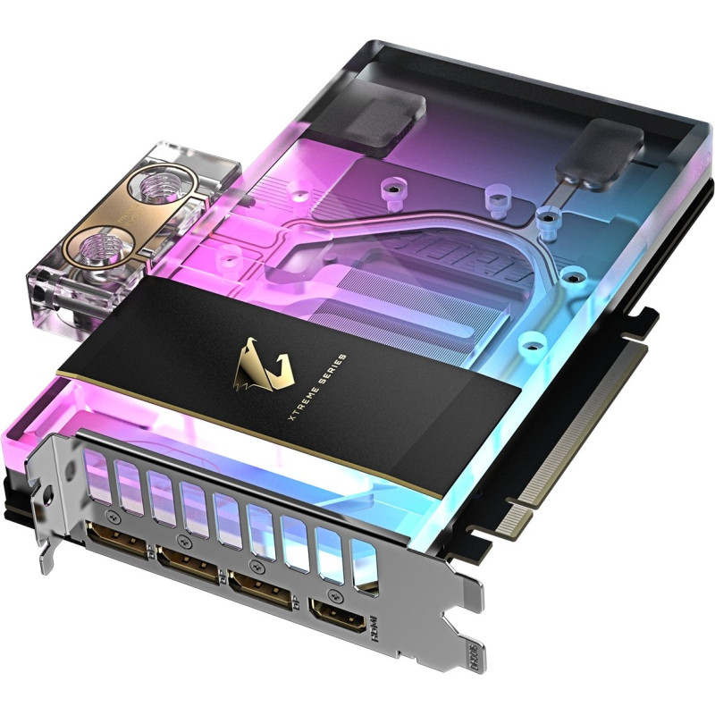 Відеокарта Gigabyte GF RTX 5080 16GB GDDR7 Aorus Xtreme Waterforce WB (GV-N5080AORUSX WB-16GD)