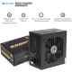 Блок живлення HighPower 600W 80+ GOLD (HP1-J600GD-F12S)
