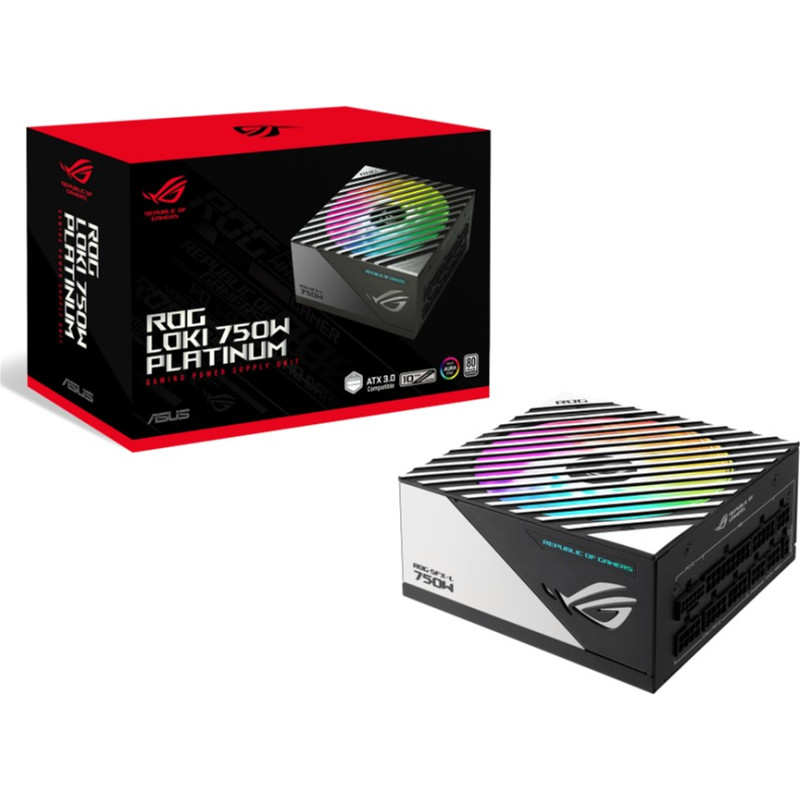 Блок живлення Asus ROG-LOKI-750P-SFX-L-GAMING PCIE5 750W Platinum (90YE00N4-B0NA00)