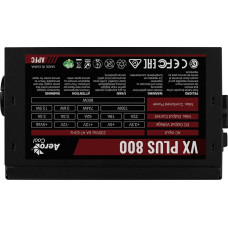 Блок живлення AeroCool VX Plus Stealth 800 (ACPN-VS80AEY.12)