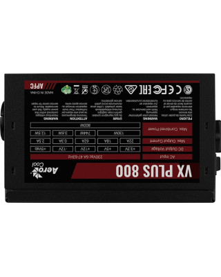 Блок живлення AeroCool VX Plus Stealth 800 (ACPN-VS80AEY.12)