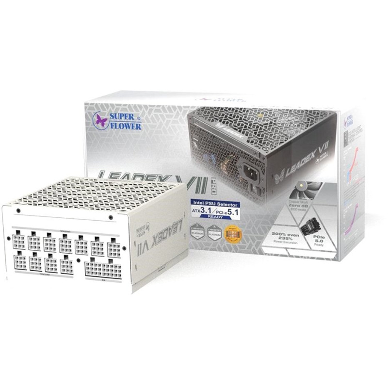 Блок живлення Super Flower ATX3.1 1000W LEADEX VII XP PRO SERIES White (SF-1000F14XP)
