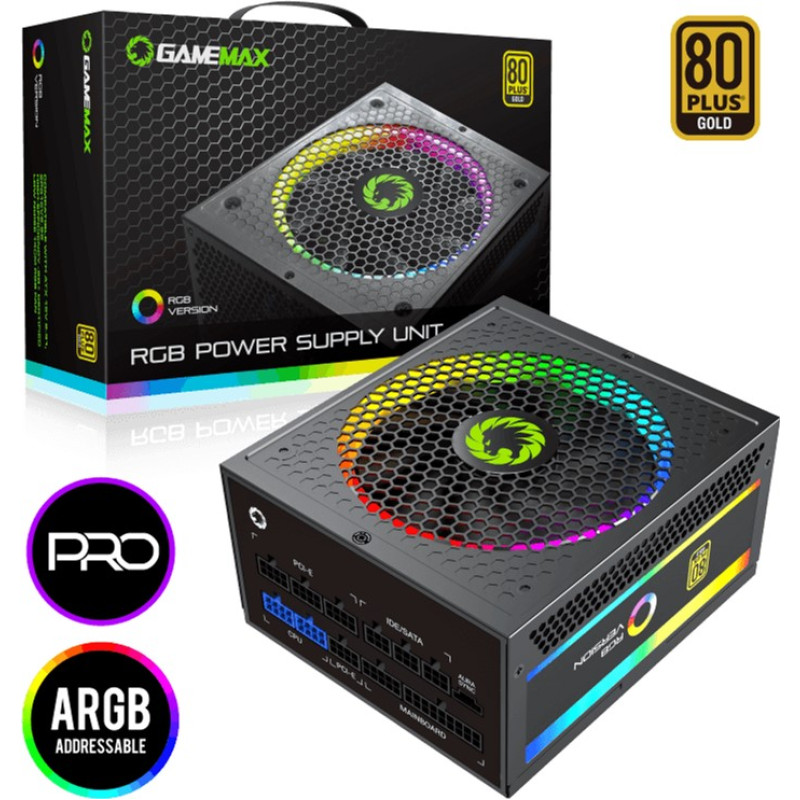 Блок живлення GameMax RGB-1050 PRO (1050 Вт)