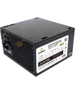Блок живлення Gamemax GM-600 80+ APFC Black