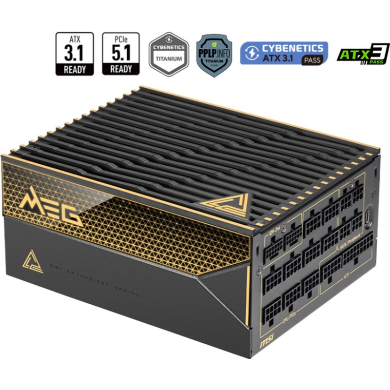 Блок живлення MSI MEG AI1600T PCIE5