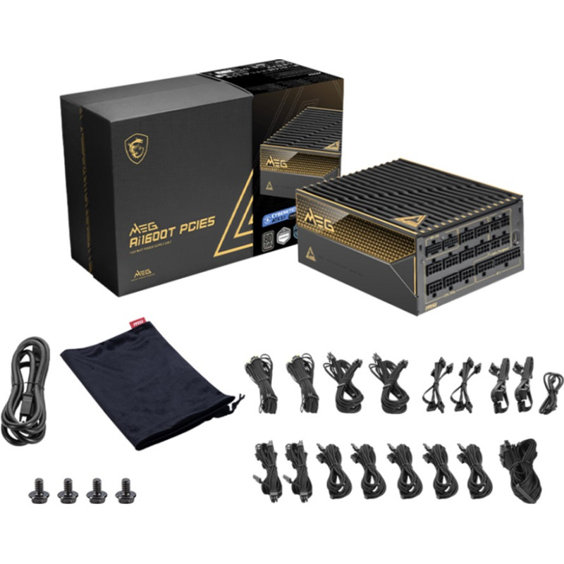 Блок живлення MSI MEG AI1600T PCIE5