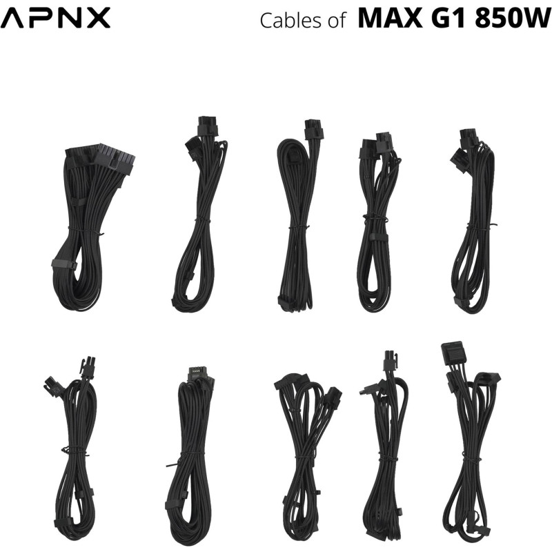 Блок живлення APNX MAX G1 850 (APPG-MX85FEC.X1)