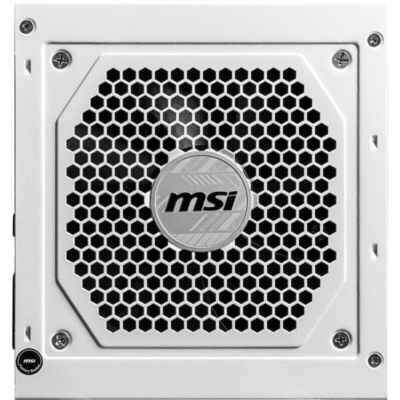 Блок живлення MSI ATX 850W MAG A850GL PCIE5 WHITE 
