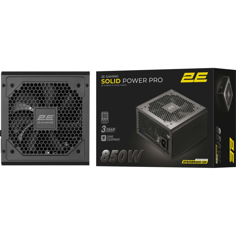 Блок живлення 2E GAMING Solid Power Pro 2E-SP850BRSMII-120