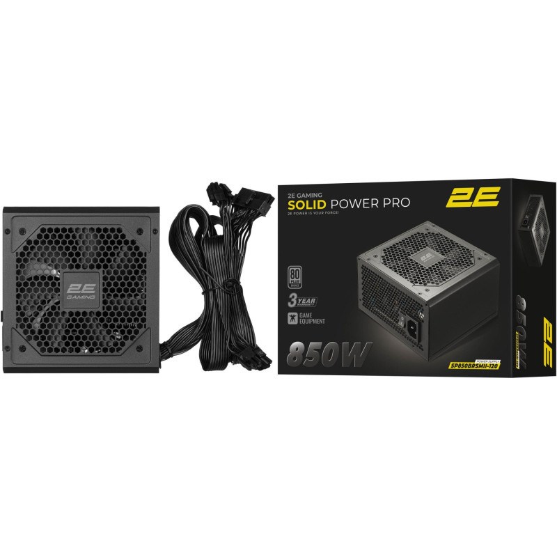 Блок живлення 2E GAMING Solid Power Pro 2E-SP850BRSMII-120