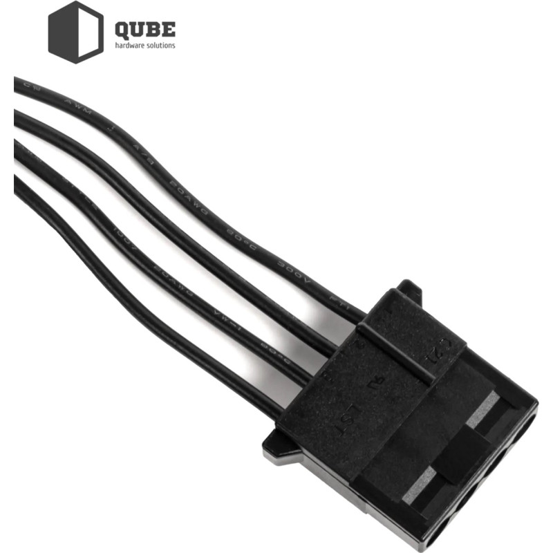Блок живлення QUBE 700W 80+ Bronze (QBC-GPM-700W-80B Bulk)