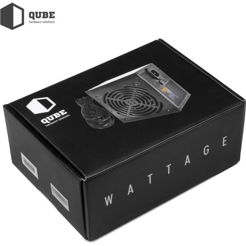 Блок живлення QUBE 700W 80+ Bronze (QBC-GPM-700W-80B Bulk)