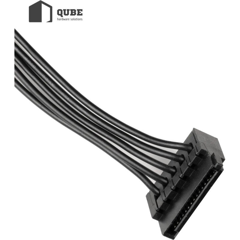 Блок живлення QUBE 650W 80+ Bronze QBC-GPM-650W-80B оптом