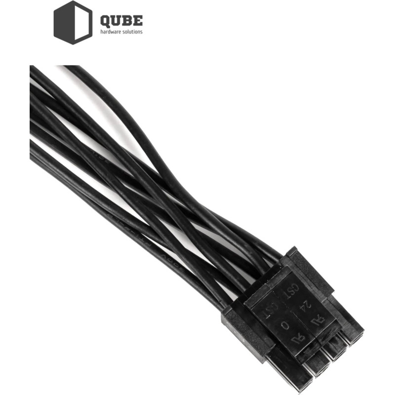 Блок живлення QUBE 650W 80+ Bronze QBC-GPM-650W-80B оптом