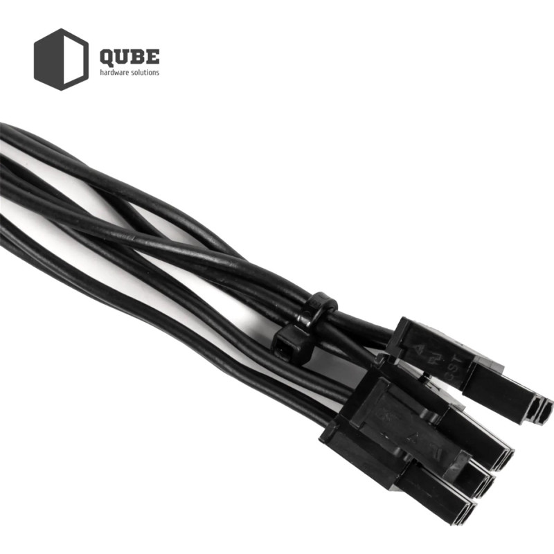 Блок живлення QUBE 650W 80+ Bronze QBC-GPM-650W-80B оптом