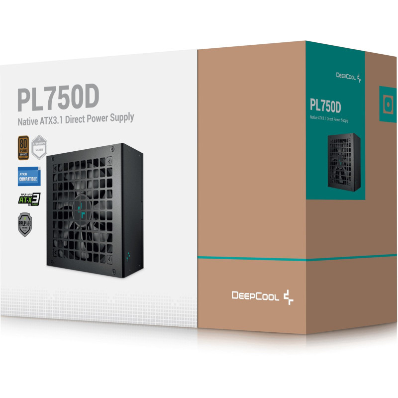 Блок живлення Deepcool 750W PL750D V2 (R-PL750D-FC0B-EU-V2)