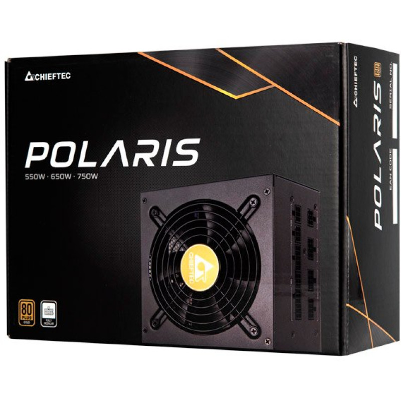 Блок живлення Chieftec 650W Polaris (PPS-650FC)