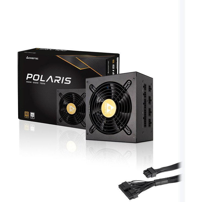 Блок живлення Chieftec 650W Polaris (PPS-650FC)
