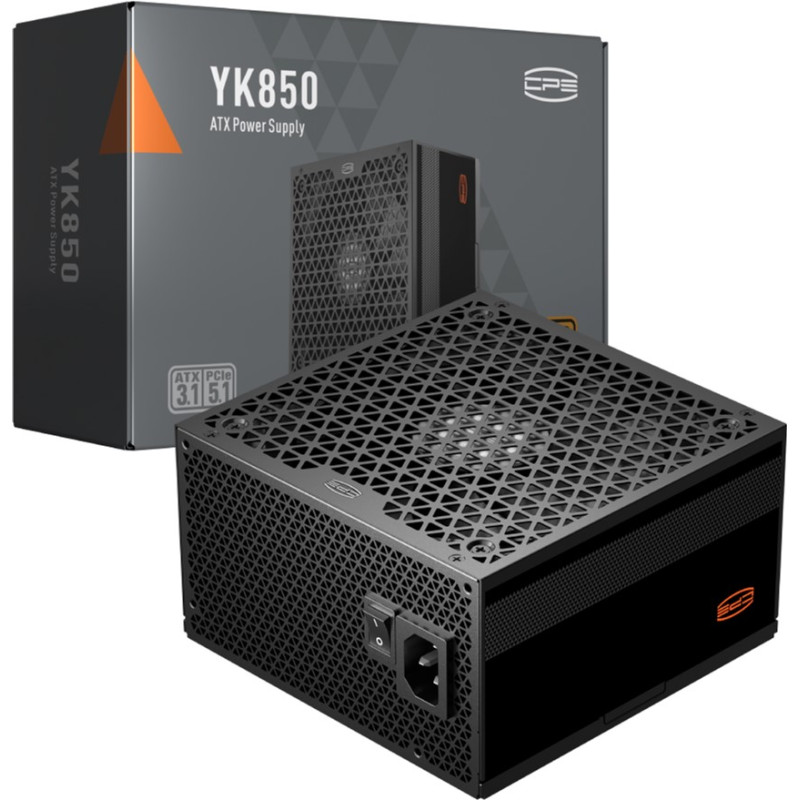 Блок живлення PcCooler YK850 (P5-YK850-B1FWBK1-EU)
