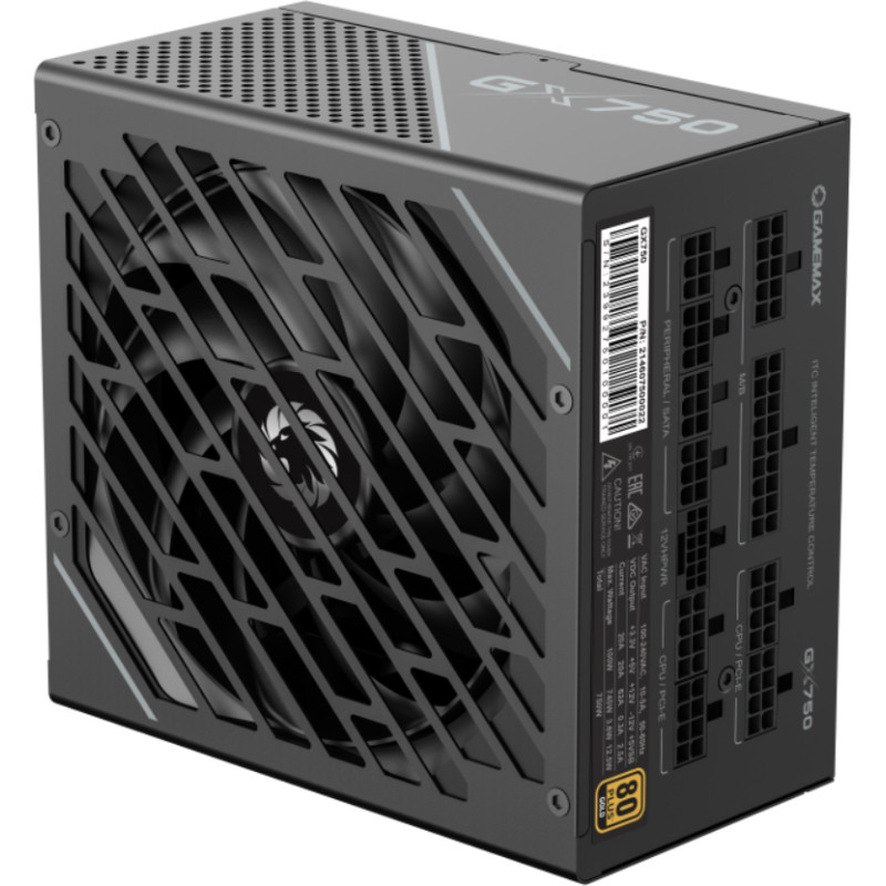 Блок живлення GameMax GX-750 PRO BK (ATX3.0 PCIe5.0)
