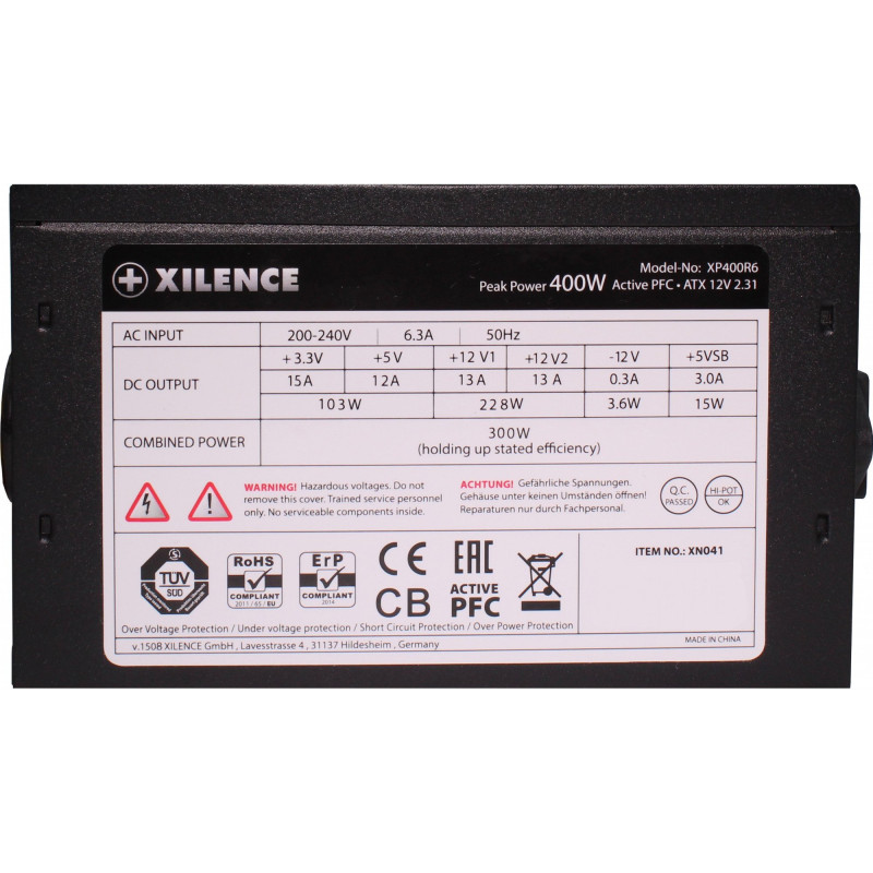 Блок живлення Xilence 400W (XP400R6)