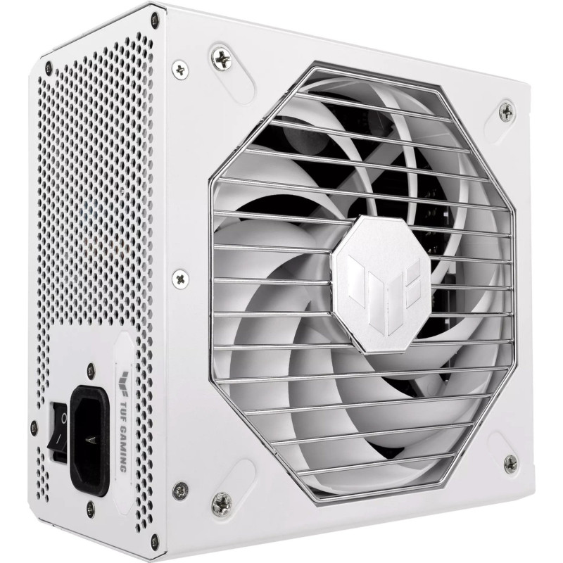 Блок живлення Asus TUF-GAMING-1000G-WHITE PCIE5 1000W Gold (90YE00S5-B0NA00)