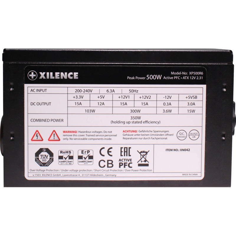 Блок живлення Xilence 500W (XP500R6)