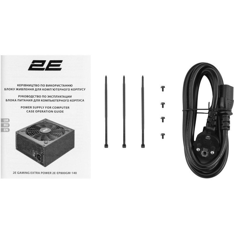 Блок живлення 2E GAMING Extra Power (800W) (2E-EP800GM-140)